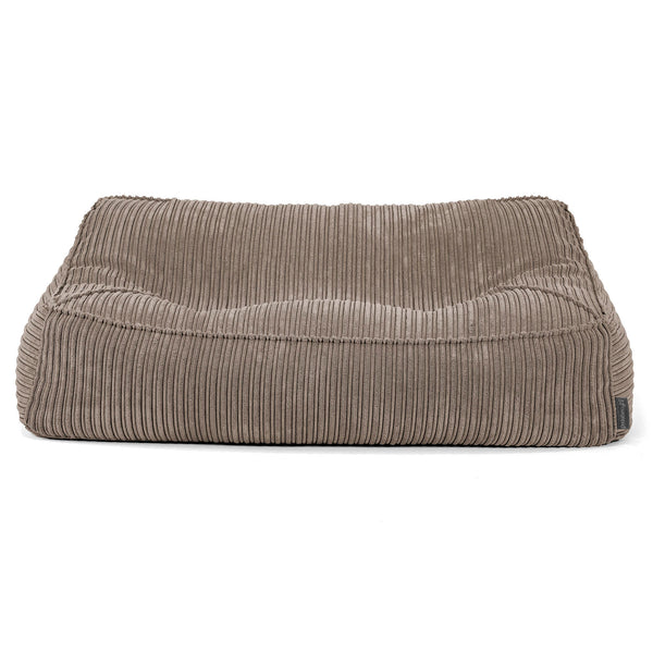 Sedací vak Sloucher, pohovka - Manšestr Holubí šeď 01