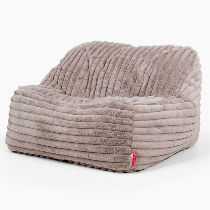 Sedací pytel Sloucher, křeslo - Ultra plyšový kord Norek 01
