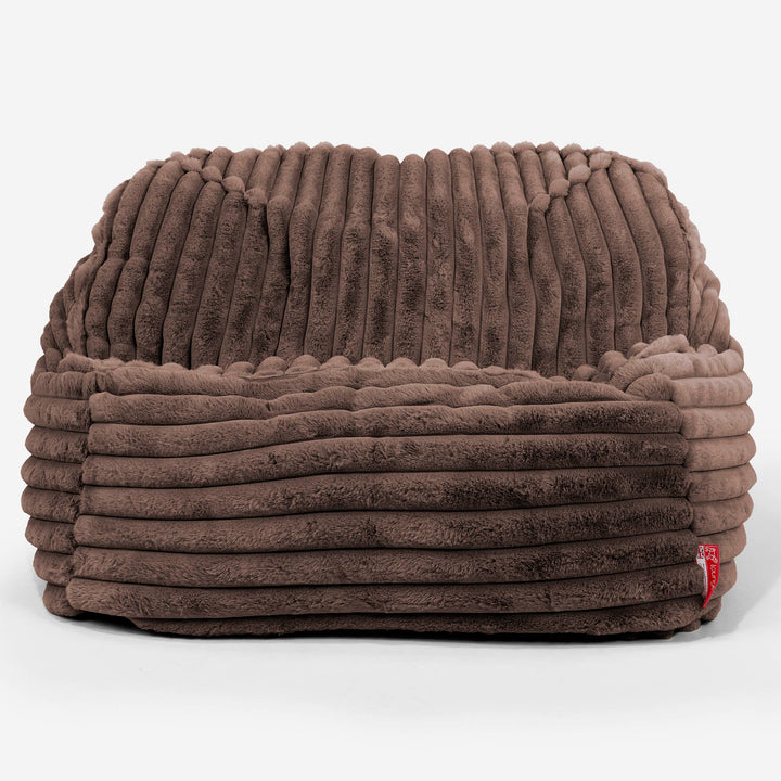 Sedací pytel Sloucher, křeslo - Ultra plyšový kord Sobolí 02