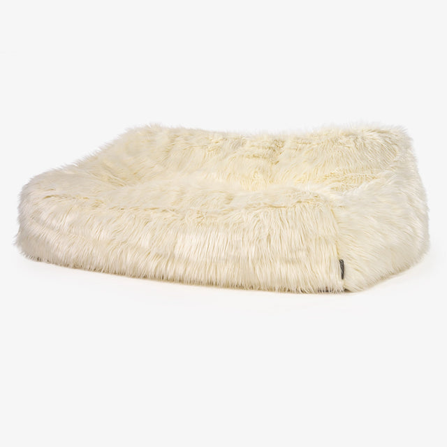 Sedací vak Sloucher pohovka Výměna potahu - Mongolská Umělá Kožešina 01