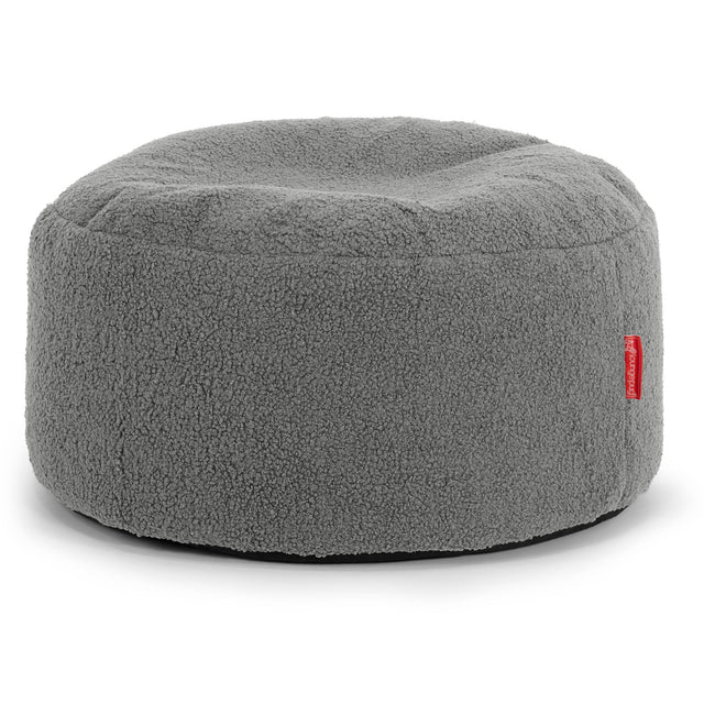 Velká kulatá podnožka - Buklé Šedá 01