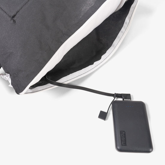 Vyhřívaný polštář 45 x 45cm - Sherpa Harmaa 05