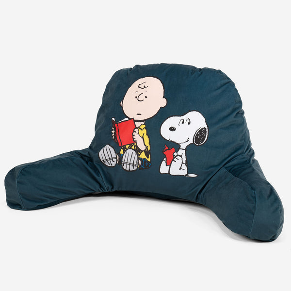 Snoopy Polštář na čtení s vysokou opěrkou zad - Snoopy & Charlie Brown 01