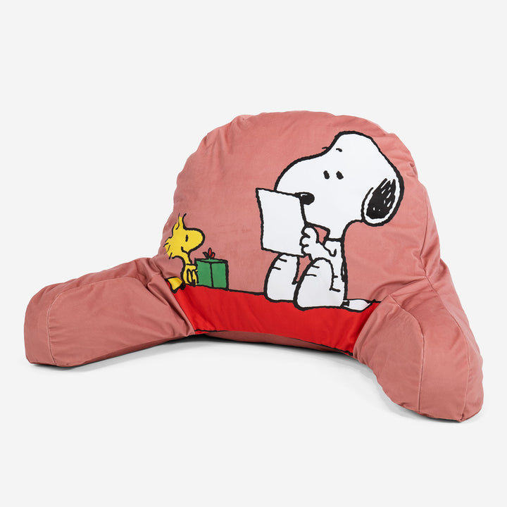 Snoopy Polštář na čtení s vysokou opěrkou zad - Snoopy & Woodstock 01