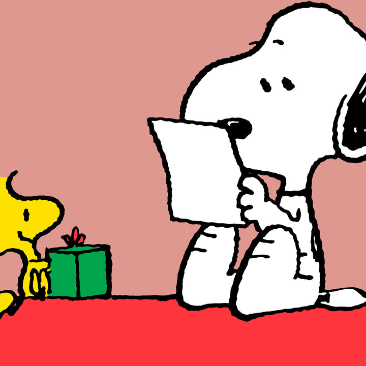 Snoopy Polštář na čtení s vysokou opěrkou zad - Snoopy & Woodstock 03
