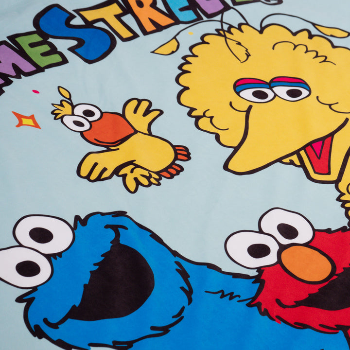 Přehoz / Přikrývka Sherpa - Sesame Street 03