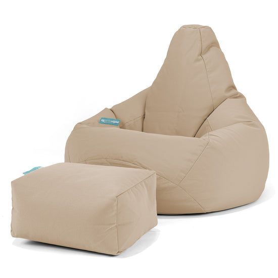 SoleiStorm™ Ultra 2000 h+ Sedací vak hruška - Olefin Béžová 01