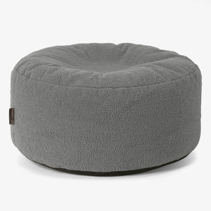 Velký kulatý puf - Buklé Šedá