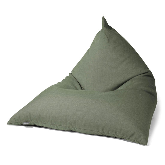 Venkovní hráčský sedací vak - Sunbrella Olivová 01