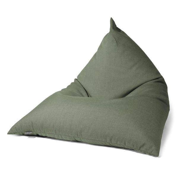 Venkovní hráčský sedací vak - Sunbrella Olivová 01