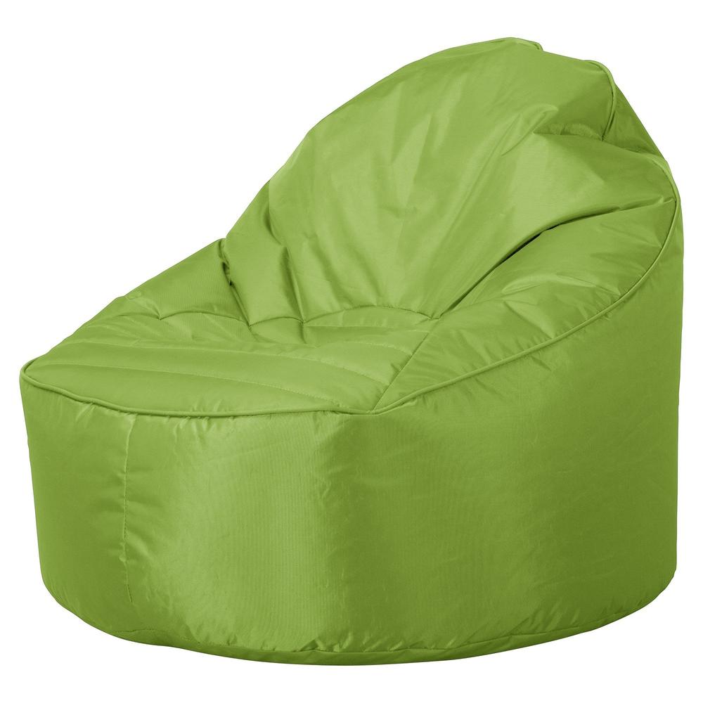 Dětský čalouněný sedací pytel 2 do 6 let - SmartCanvas™ Limetkově 01