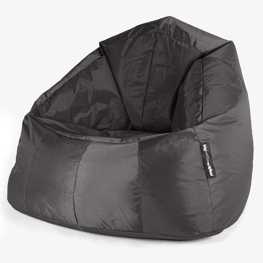 Dětský Sedací Vak ve Stylu Cocoon 2 do 6 let - SmartCanvas™ Tmavomodrá šeď 01