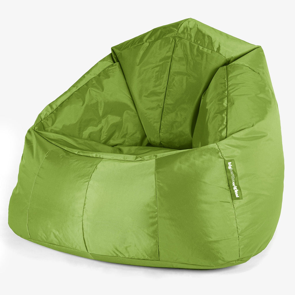 Dětský Sedací Vak ve Stylu Cocoon 2 do 6 let - SmartCanvas™ Limetkově 01