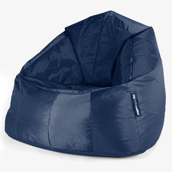 Dětský Sedací Vak ve Stylu Cocoon 2 do 6 let - SmartCanvas™ Námořnická modř 01