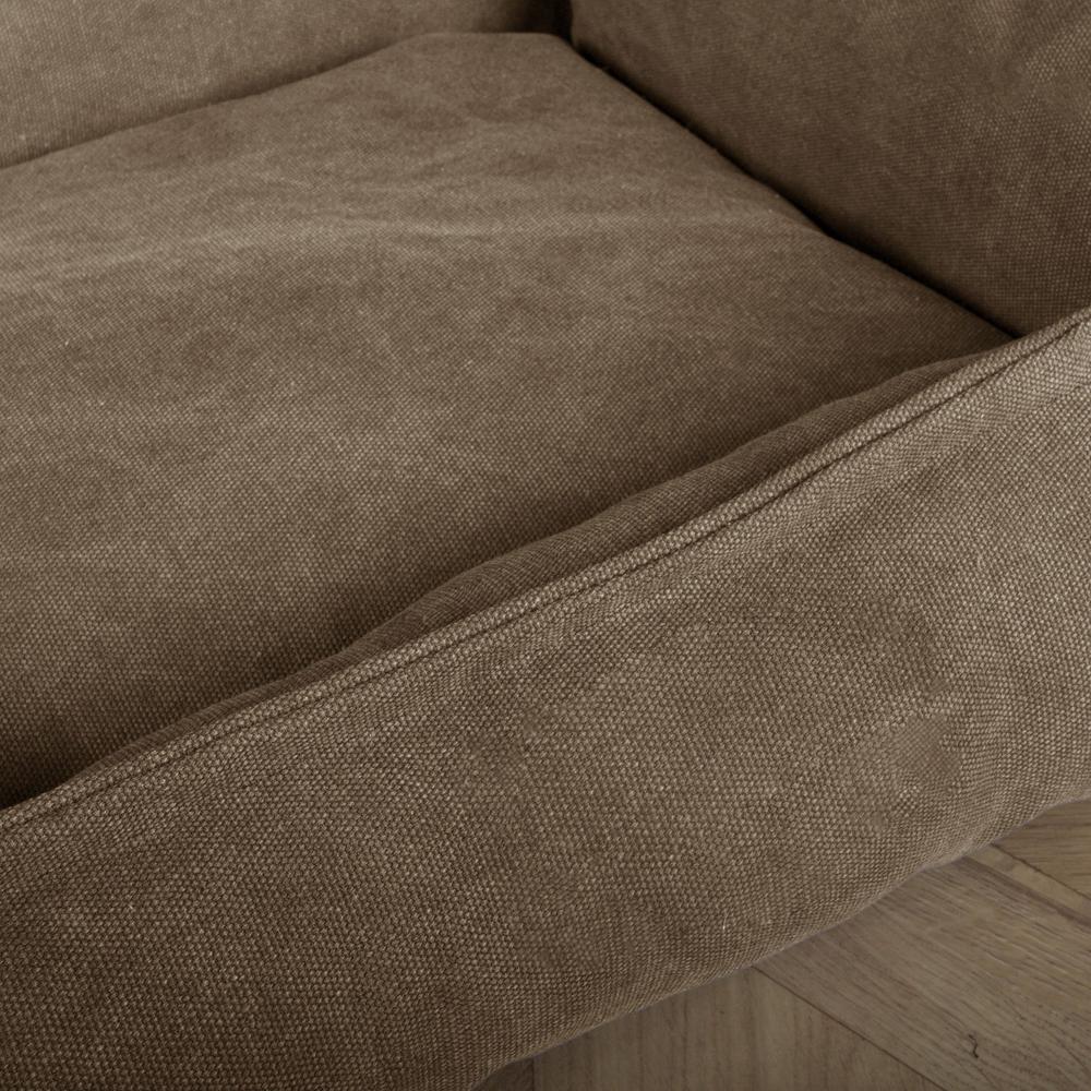 Pohovka pro psy, ortopedická pelíšek pro psy z paměťové pěny, velká, střední, XXL - Stonewashed džínovina Zemitá