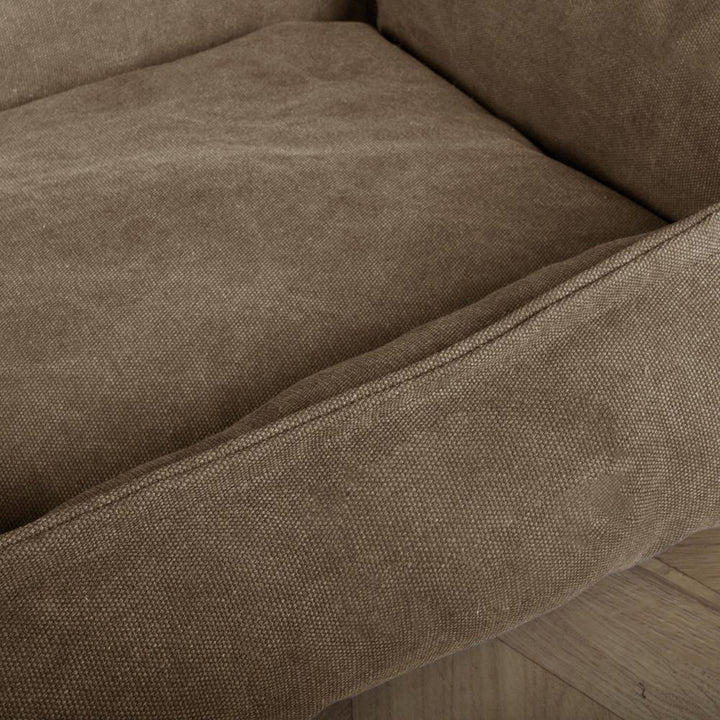 Pohovka pro psy, ortopedická pelíšek pro psy z paměťové pěny, velká, střední, XXL - Stonewashed džínovina Zemitá