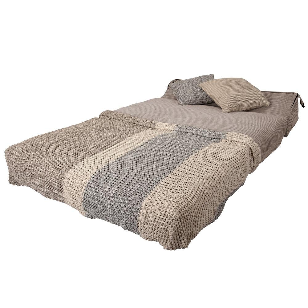 Avery - rozkládací futon, rozkládací postel, postel pro hosty od Lounge Pug, Manšestr Norek