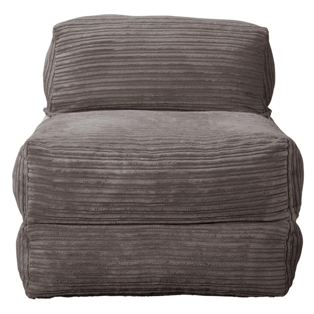 Avery - rozkládací futon, rozkládací postel, postel pro hosty od Lounge Pug, Manšestr Tmavomodrá šeď