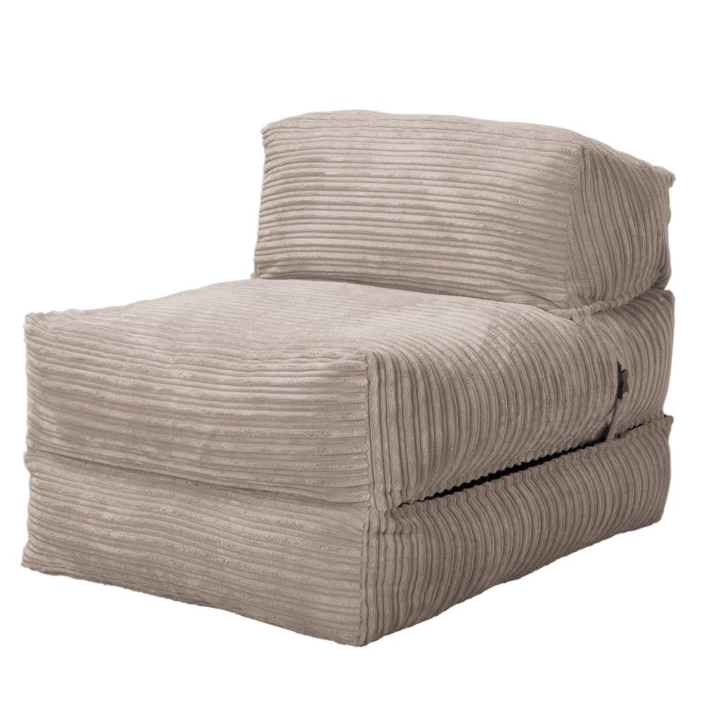 Avery - rozkládací futon, rozkládací postel, postel pro hosty od Lounge Pug, Manšestr Norek