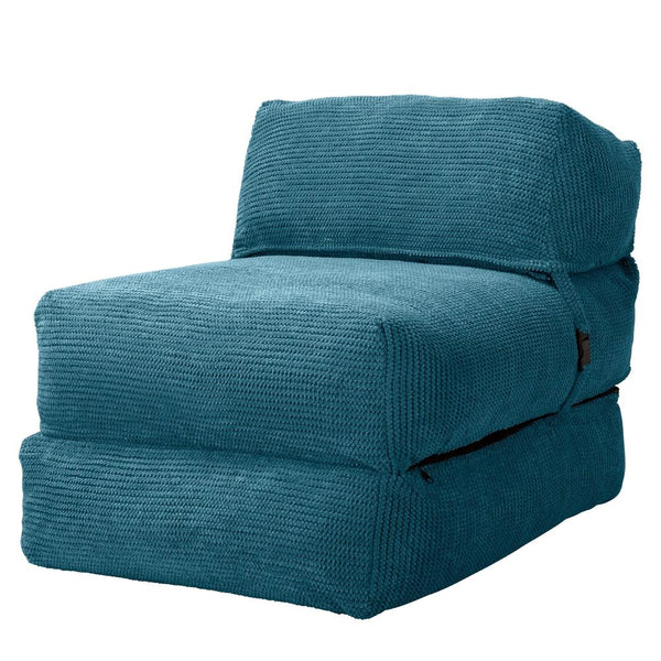 Avery - rozkládací futon, rozkládací postel, postel pro hosty od Lounge Pug,Pom pom Modrozelená