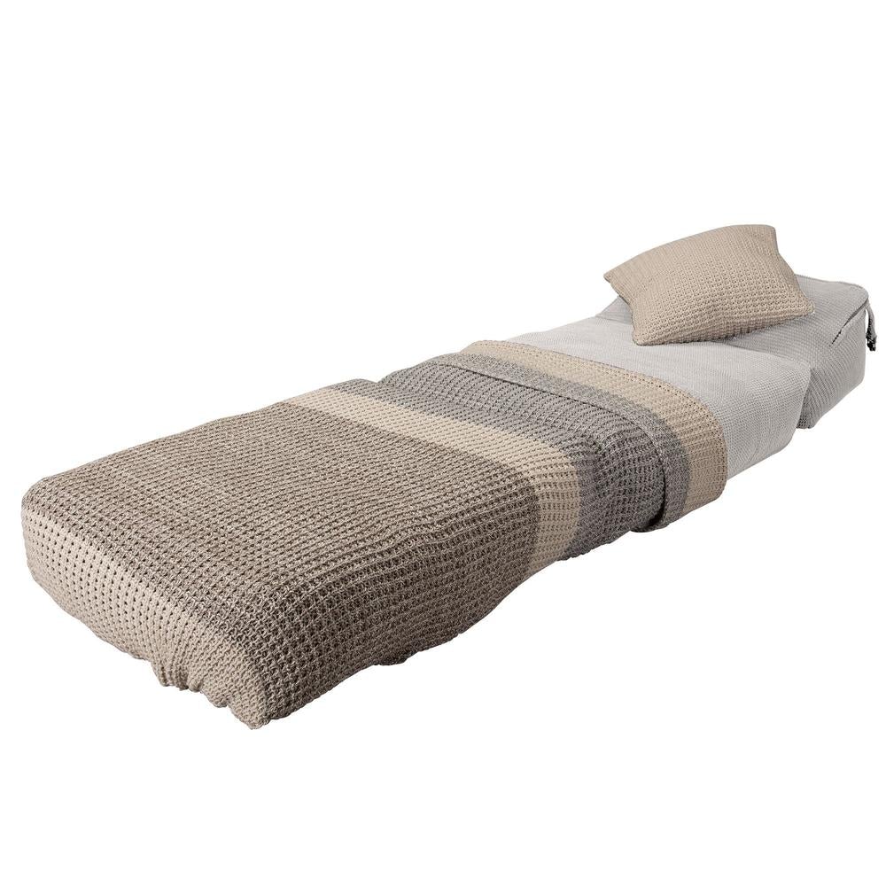 Avery - rozkládací futon, rozkládací postel, postel pro hosty od Lounge Pug,Pom pom Slonovinová
