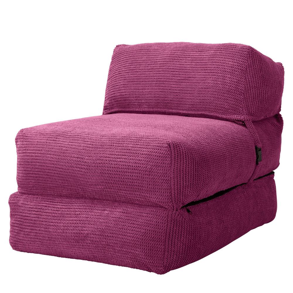 Avery - rozkládací futon, rozkládací postel, postel pro hosty od Lounge Pug,Pom pom Růžová