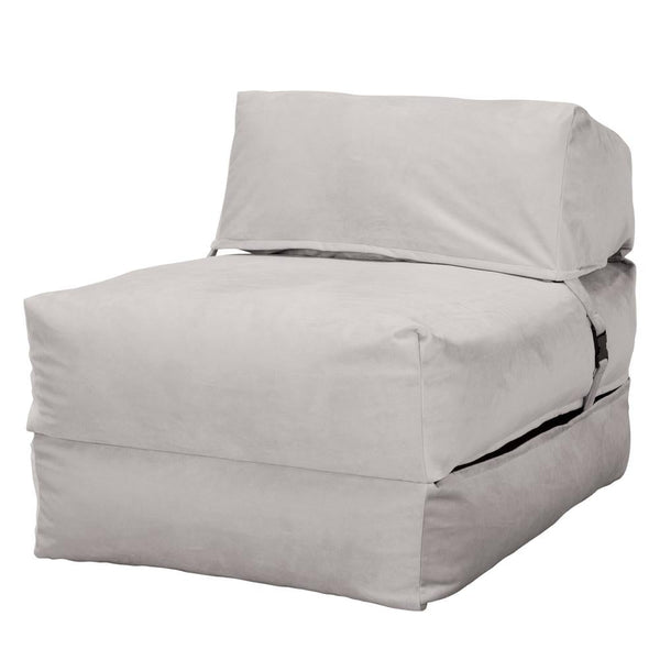 Avery - rozkládací futon, rozkládací postel, postel pro hosty od Lounge Pug,Samet Stříbrná
