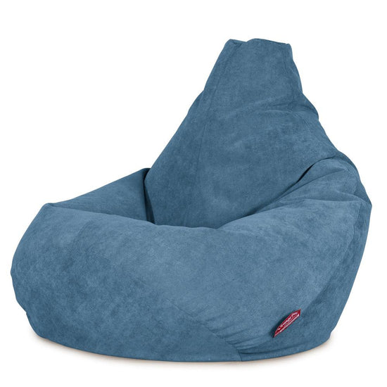 LOUNGE PUG, Sedací vak hruška, Bristol Flock Modrozelená