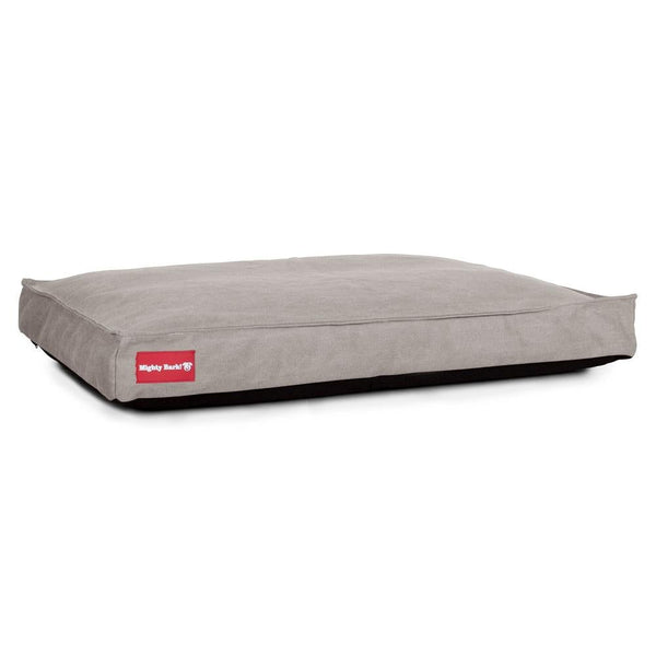 Matrace pro psy, klasický ortopedický pelíšek pro psy z paměťové pěny, velký, XXL - Stonewashed džínovina Cínová