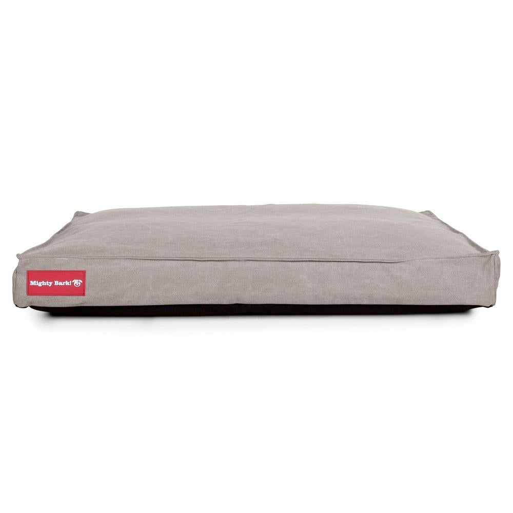Matrace pro psy, klasický ortopedický pelíšek pro psy z paměťové pěny, velký, XXL - Stonewashed džínovina Cínová