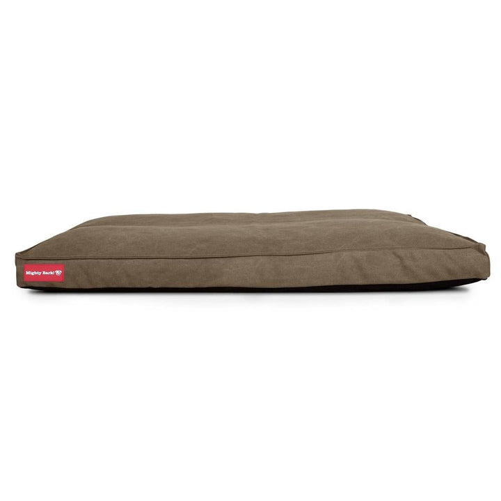 Matrace pro psy, klasický ortopedický pelíšek pro psy z paměťové pěny, velký, XXL - Stonewashed džínovina Zemitá