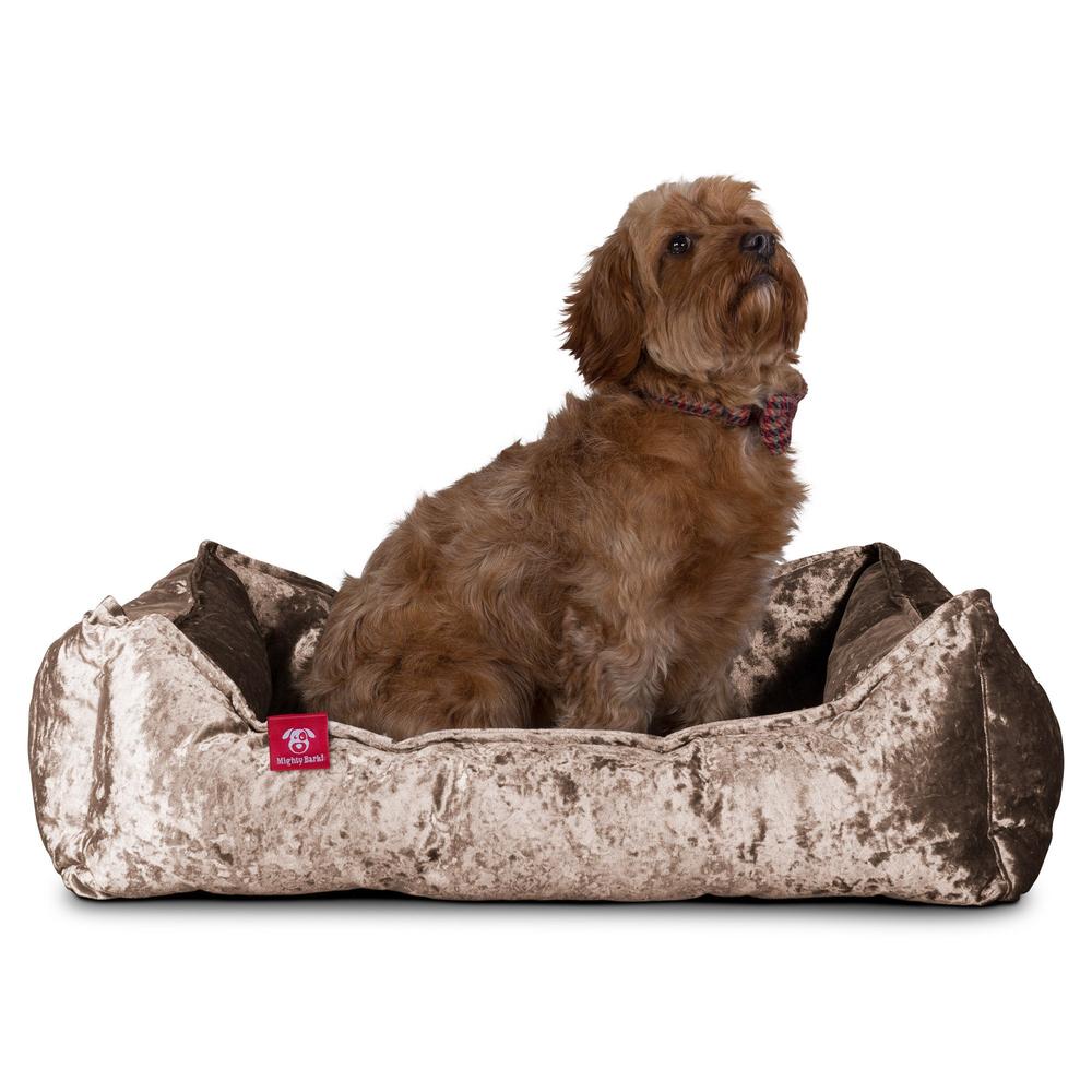 "Pelíšek ve tvaru hnízda" ortopedický pelíšek pro psy s okrajem z paměťové pěny POUZE POTAH - výměna/náhrada 024