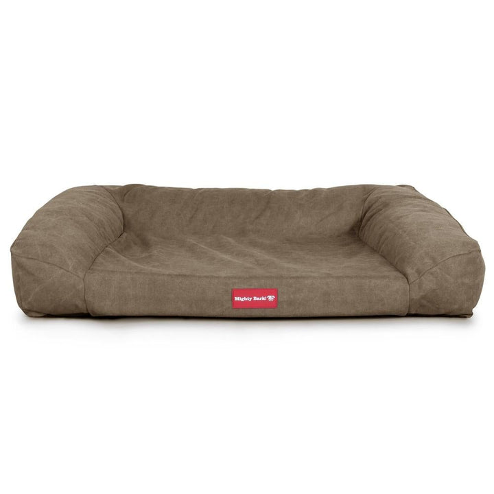 Pohovka pro psy, ortopedická pelíšek pro psy z paměťové pěny, velká, střední, XXL - Stonewashed džínovina Zemitá