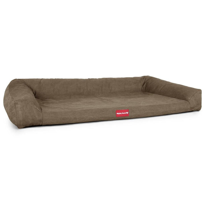 Pohovka pro psy, ortopedická pelíšek pro psy z paměťové pěny, velká, střední, XXL - Stonewashed džínovina Zemitá