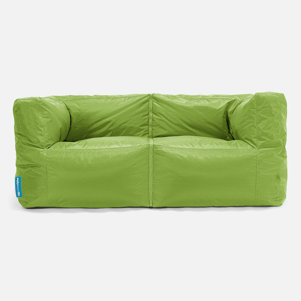 SmartCanvas™ Dvoudílná Modulární sedací vak - Limetkově_01