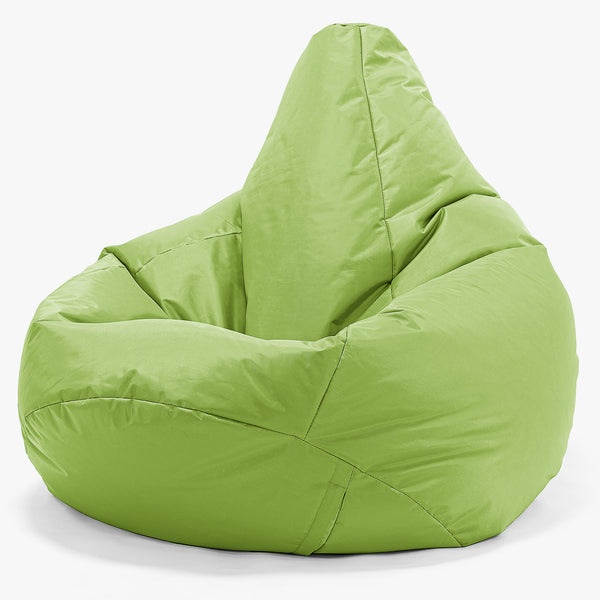 Sedací vak hruška - SmartCanvas™ Limetkově 01