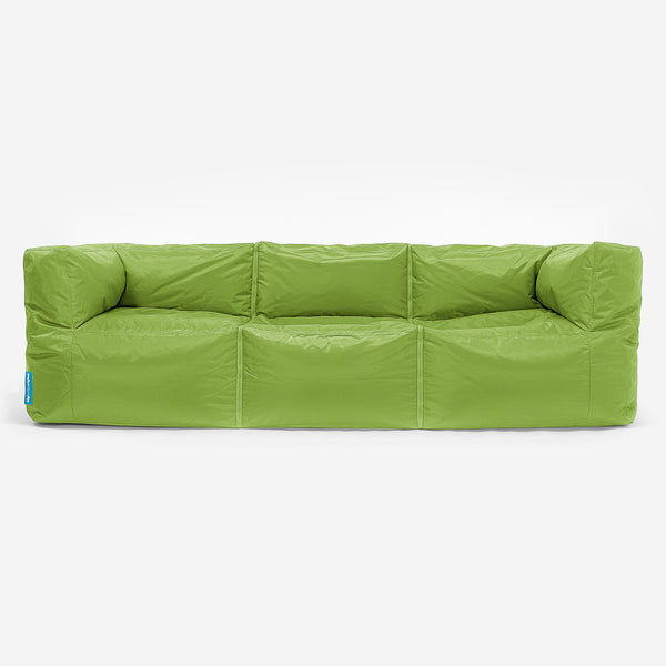 SmartCanvas™ Trojdílná Modulární sedací vak - Limetkově_01