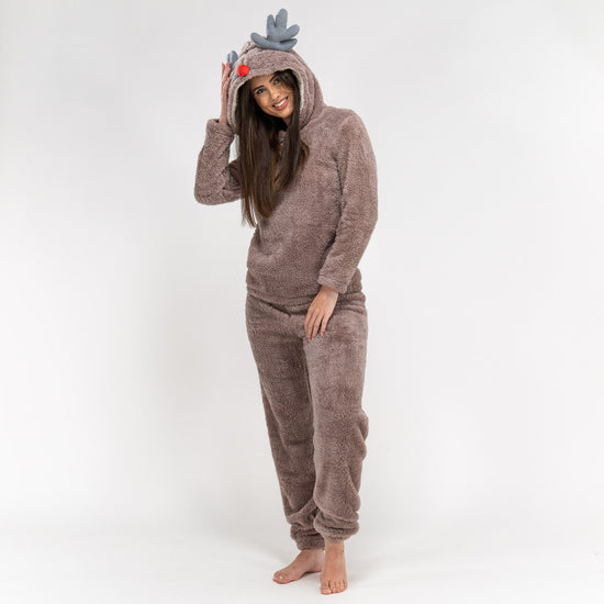 Dámská dvoudílná pyžamová souprava zvířecí - Sob 03