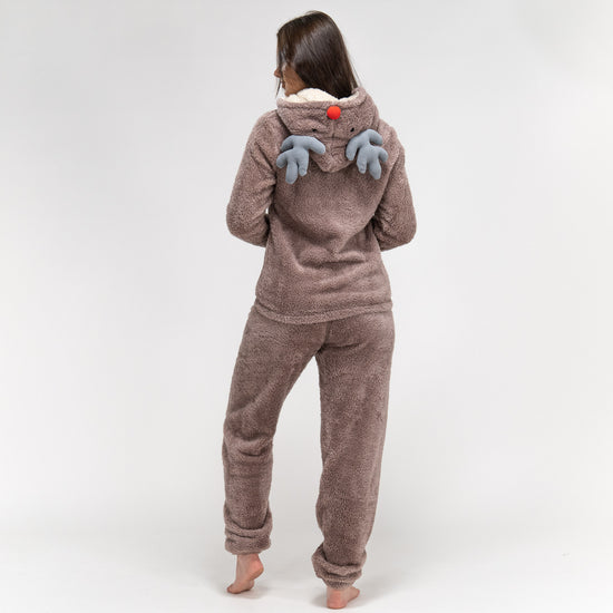 Dámská dvoudílná pyžamová souprava zvířecí - Sob 06