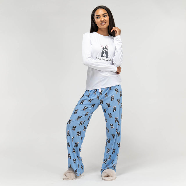 Dámské pyžamo dres - Slogan Frenchie 01