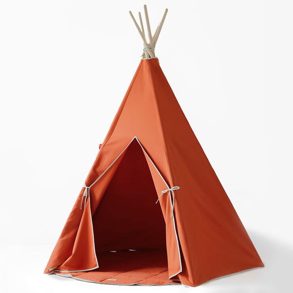 Dětské teepee do interiéru - Oranžová 01