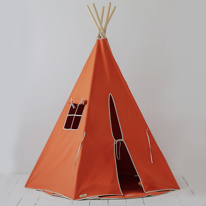 Dětské teepee do interiéru - Oranžová 02