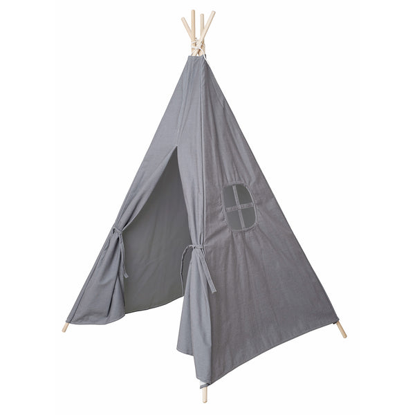 Dětské teepee do interiéru - Šedá 01