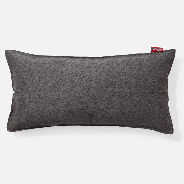 CloudSac® 50 obří polštář z paměťové pěny 40 x 80 cm - Vlna Interalli Šedá 01