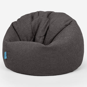 Dětský klasický sedací pytel 1 do 5 let - Buklé Tmavomodrá šeď