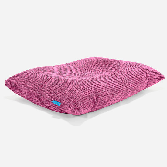 Dětský sedací vak polštář - Pom pom Růžová 02
