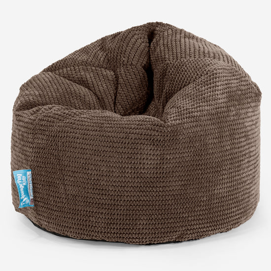 Dětský sedací vak 2 do 6 let - Pom pom Čokoládová 01