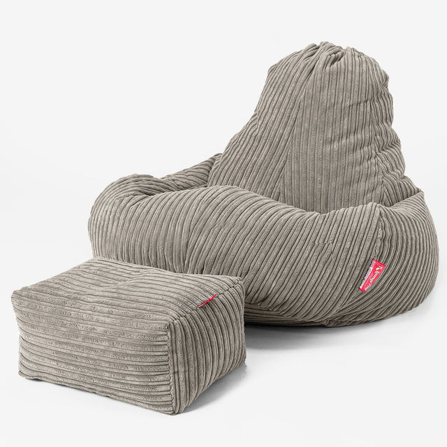 Hráčský sedací vak Ultra Lux - Manšestr Norek 02