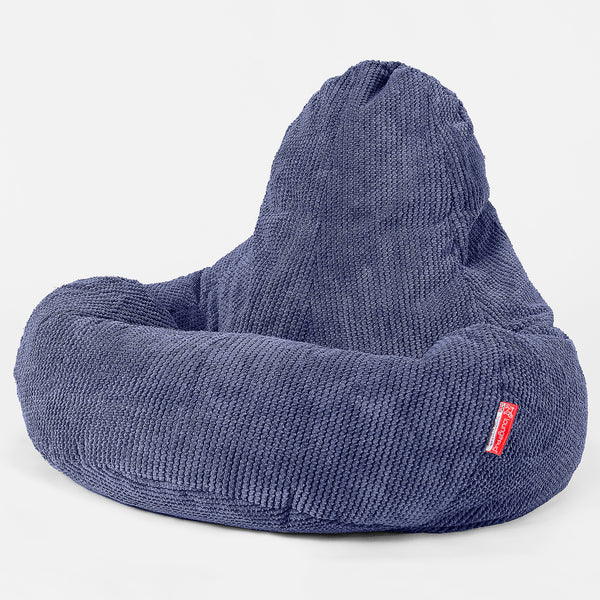 Hráčský sedací vak Ultra Lux - Pom Pom Fialová 01