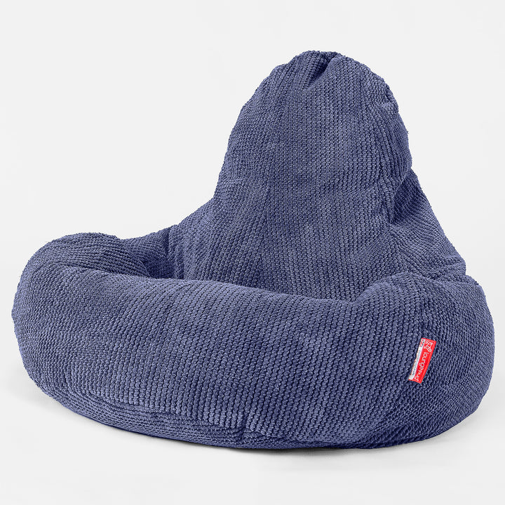 Hráčský sedací vak Ultra Lux - Pom Pom Fialová 01